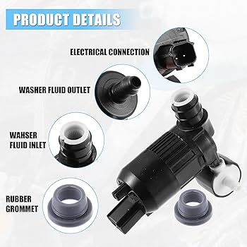 wkdwlgur78専用 Amazon.com: ACROPIX Windshield Washer Pump for Ford Edge for